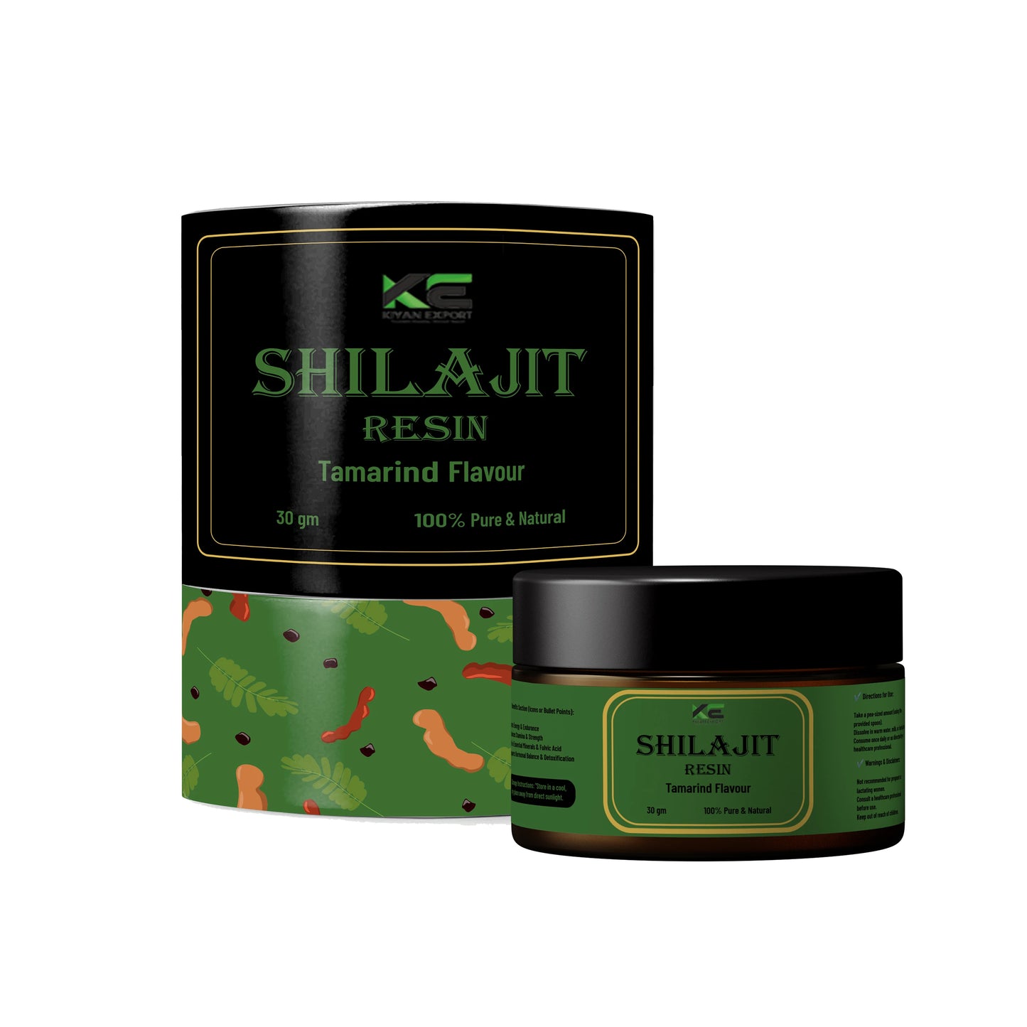 Shilajit Resin Herbal Supplement for Adults Tamarind Flavored to Support Energy Endurance Antioxidant Effectiveness NovaCart