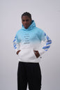 Abstract Geometric Graphic Oversized Hoodie Withinblack