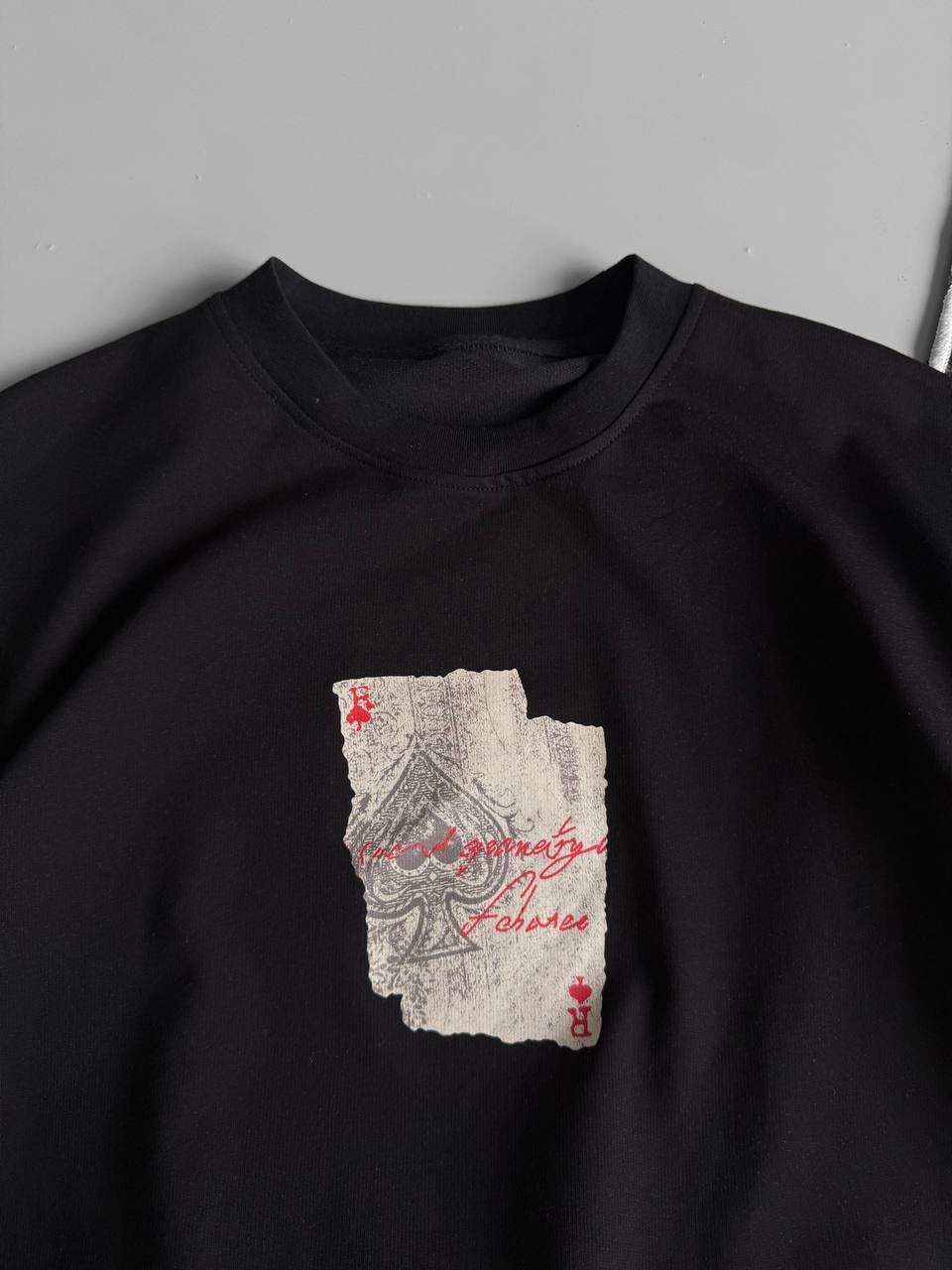 Ace of Spades Graphic T-Shirt – Playing Card Cotton Tee Withinblack
