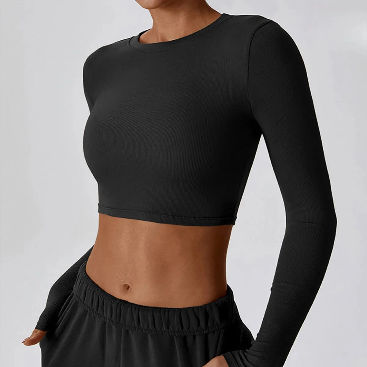 🧘‍♀️ Women’s Slim Fit Long Sleeve Yoga Top FitiqueFit