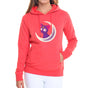 Women's Hooded Sweatshirt with Fleece Cat Design