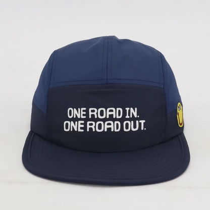 "One Road In. One Road Out." Sound Cap Gladwell Clothing