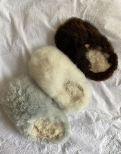 Alpuffas - Genuine Alpaca Slippers Simoné Sleepwear USA