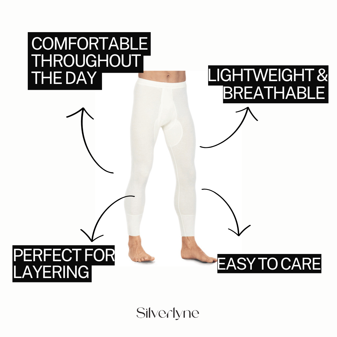 Angora and Wool | Base layer pants (Men's) Silverlyne