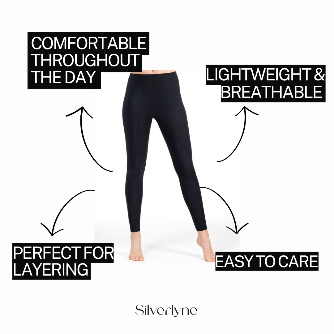Angora and Wool | Base layer pants (Women's) Silverlyne