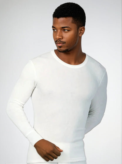 Angora and Wool | Long sleeve base layer shirt (Men's) Silverlyne