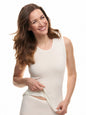 Angora and Wool | Sleeveless base layer shirt (Women's) Silverlyne