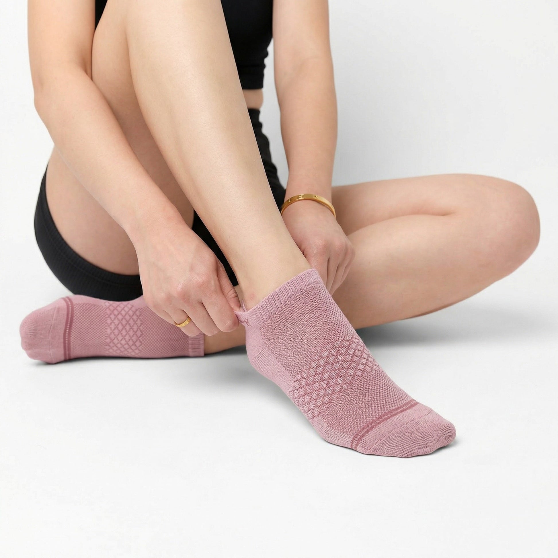 Mauve Ankle Socks DeadSoxy