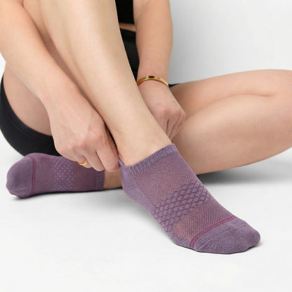 Orchid Purple Ankle Socks DeadSoxy