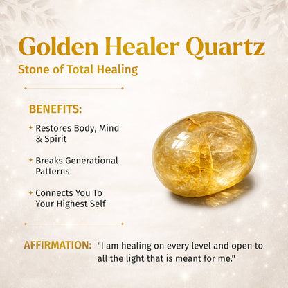 The Master Reset – Golden Healer Quartz Bracelet Conscious Items