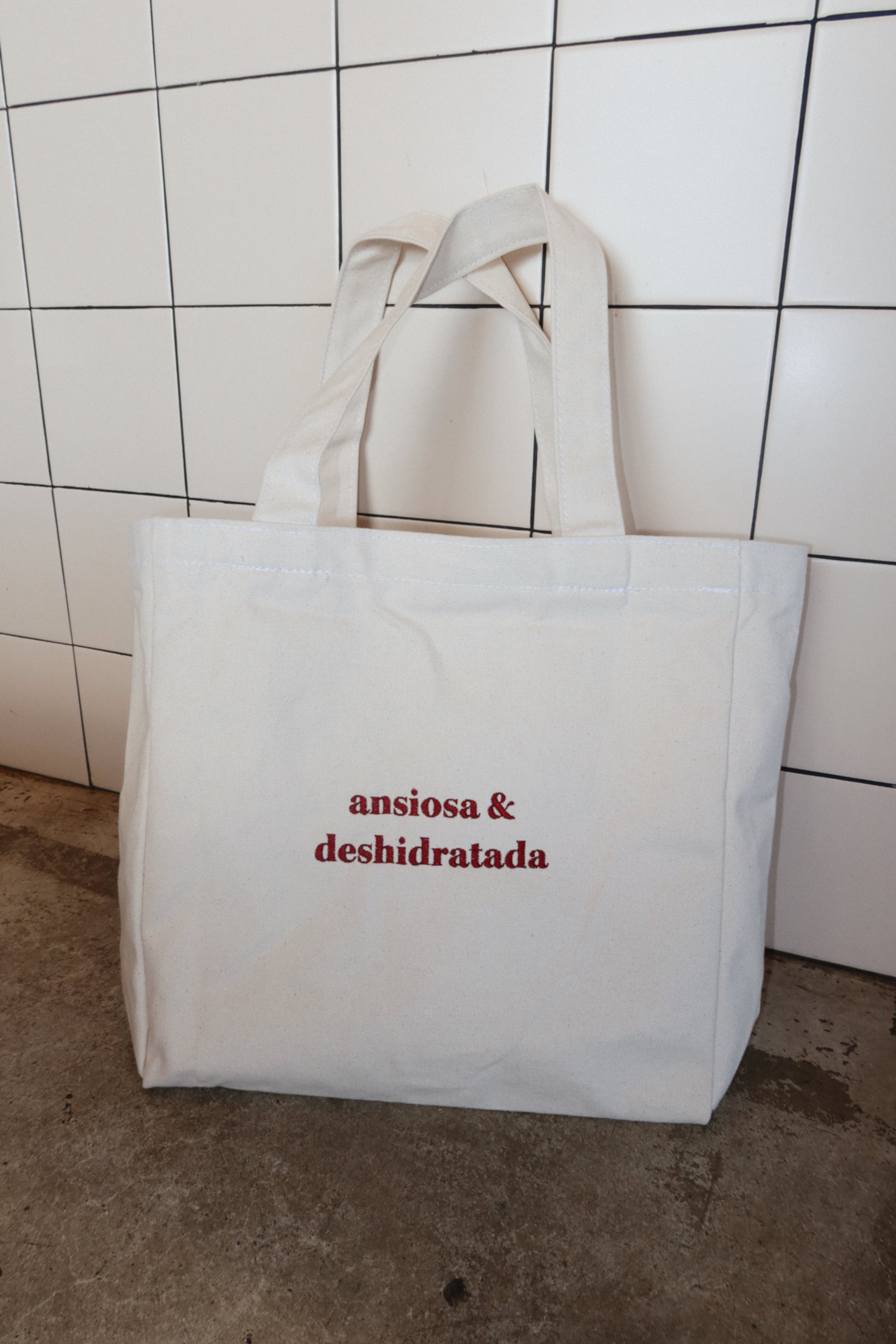 Ansiosa & Deshidratada Tote Bag JZD
