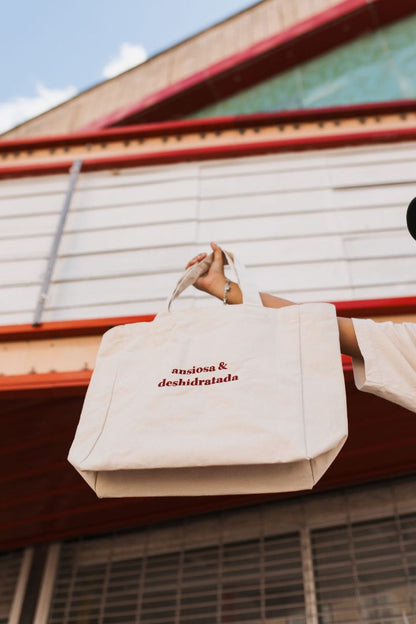 Ansiosa & Deshidratada Tote Bag JZD
