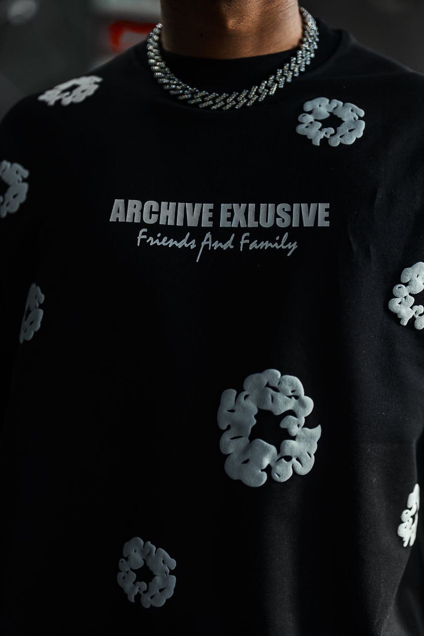 Archive Exclusive Friends and Family Graphic Cotton Tee Withinblack