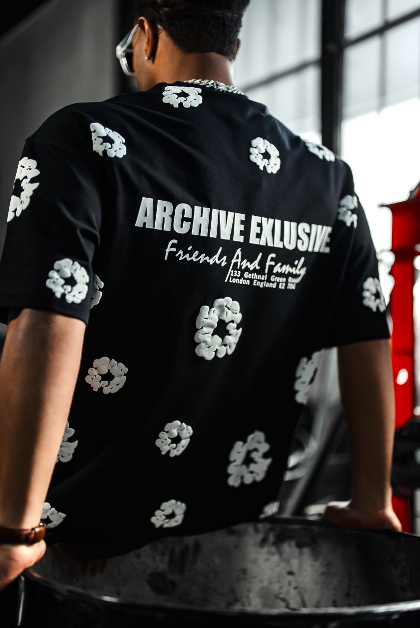 Archive Exclusive Friends and Family Graphic Cotton Tee Withinblack