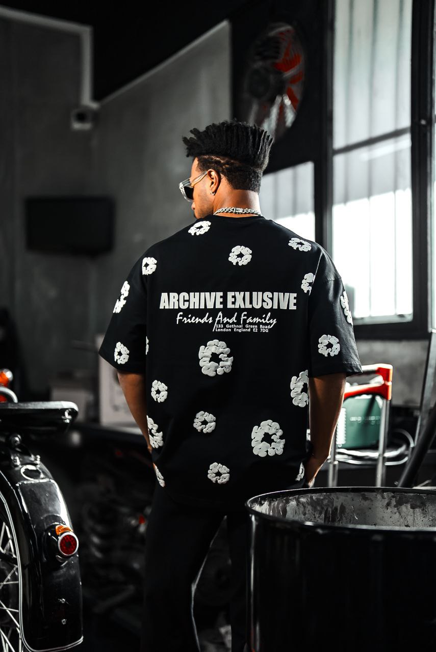 Archive Exclusive Friends and Family Graphic Cotton Tee Withinblack