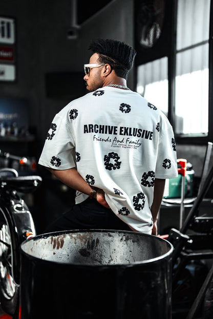 Archive Exclusive Friends and Family Graphic Cotton Tee Withinblack