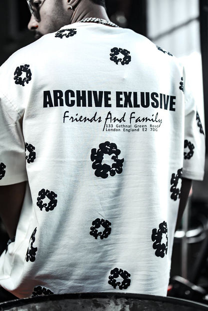 Archive Exclusive Friends and Family Graphic Cotton Tee Withinblack
