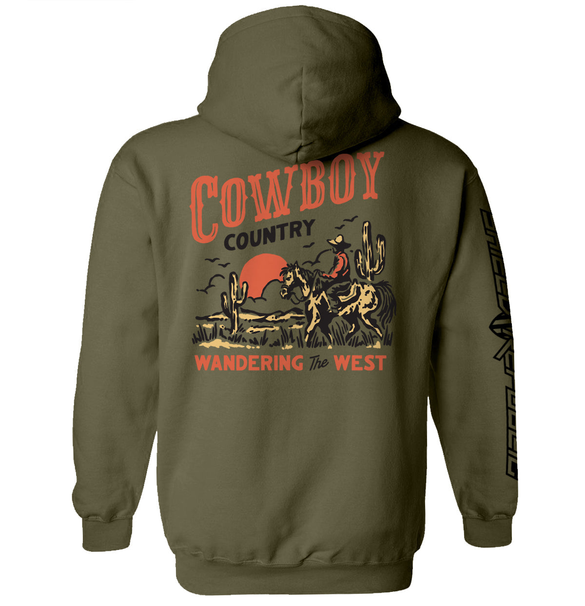 Cowboy Country Wandering The West Shield Republic