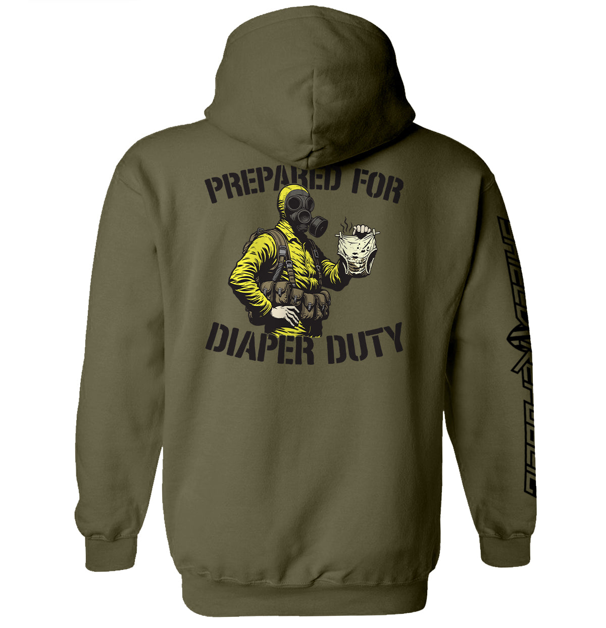 Prepared For Diaper Duty Hazmat Suit Shield Republic