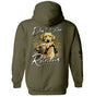 Don't Stop Retrievin Yellow Lab Shield Republic