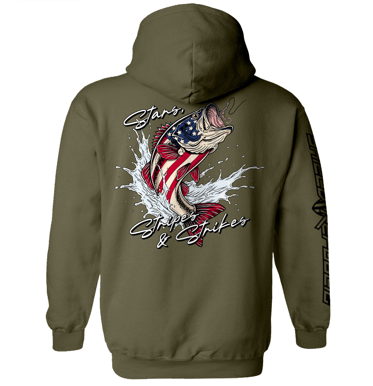 Stars Stripes and Strikes Shield Republic