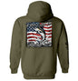 From Sea To Shining Sea Marlin (Back Print) Shield Republic