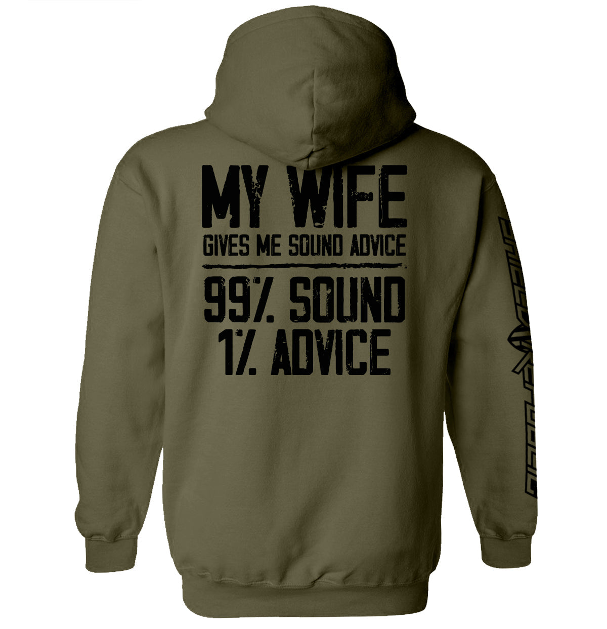 My Wife Gives Me Sound Advice Shield Republic