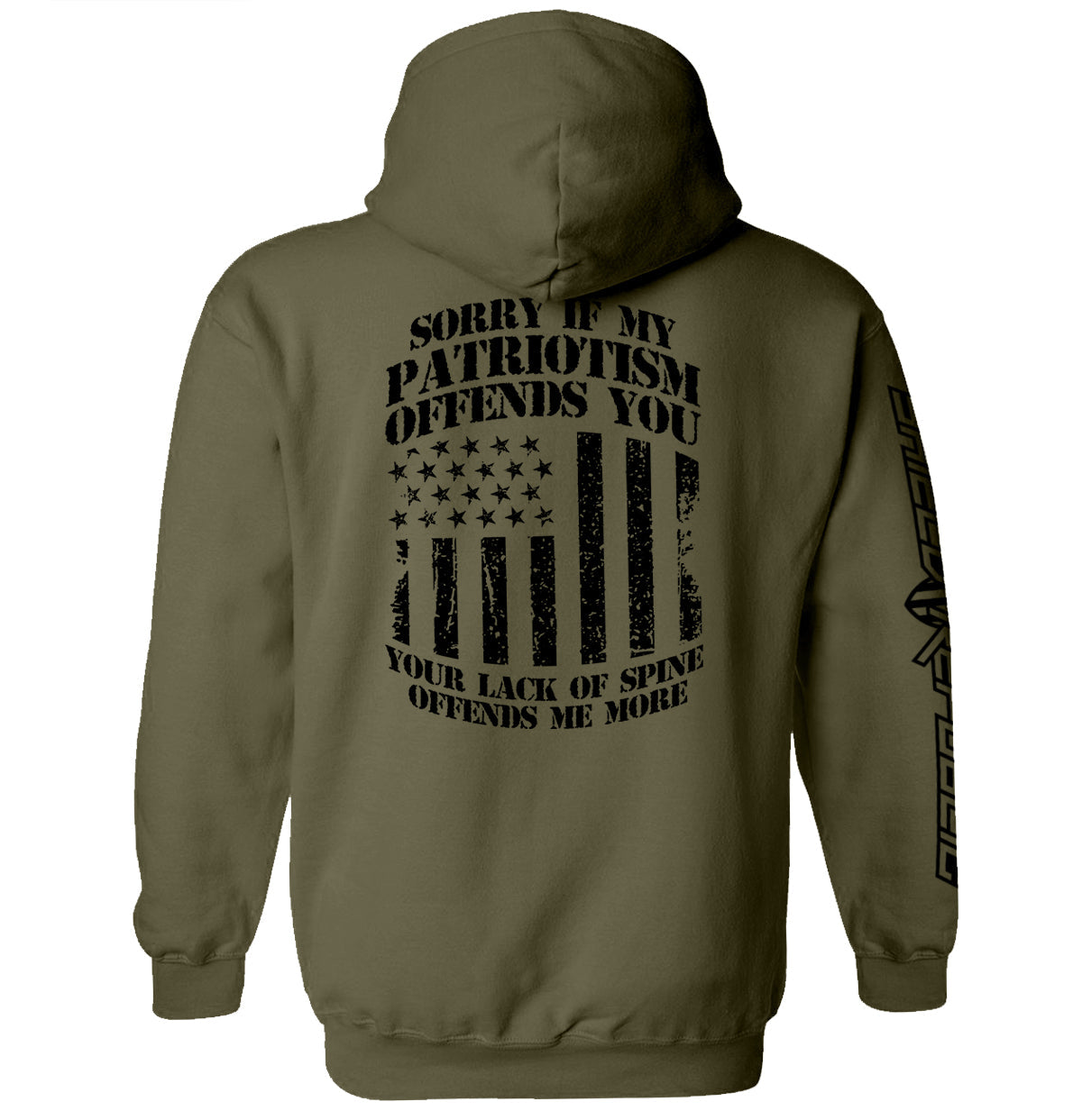 Sorry If My Patriotism Offends Shield Republic