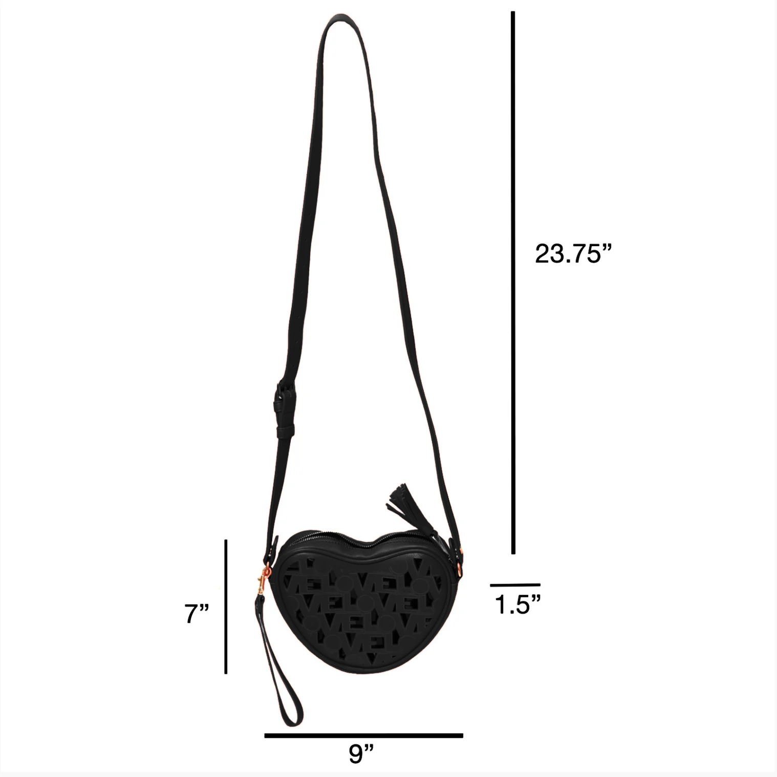LOVE CROSSBODY Love, Zero Negative