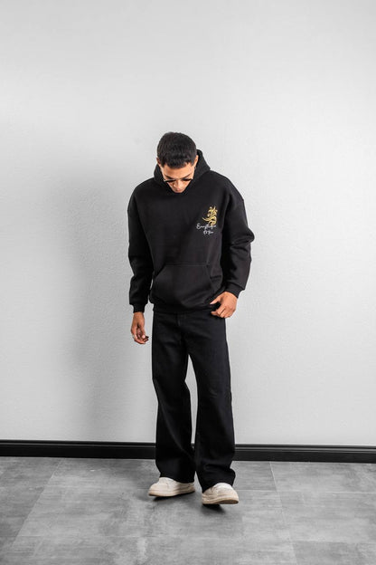 Artistic Horse Graphic Hoodie Withinblack