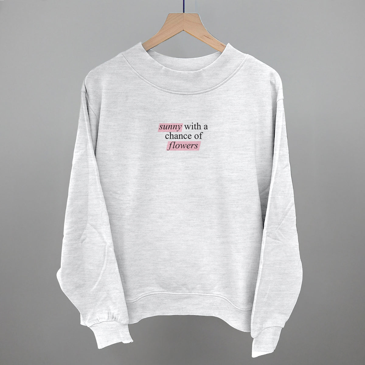 Sunny With A Chance Of Flowers Serif Ivy + Cloth