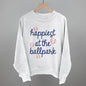 Happiest At The Ballpark Navy Script Ivy + Cloth
