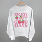 Enjoy The Good Days Strawberries Ivy + Cloth