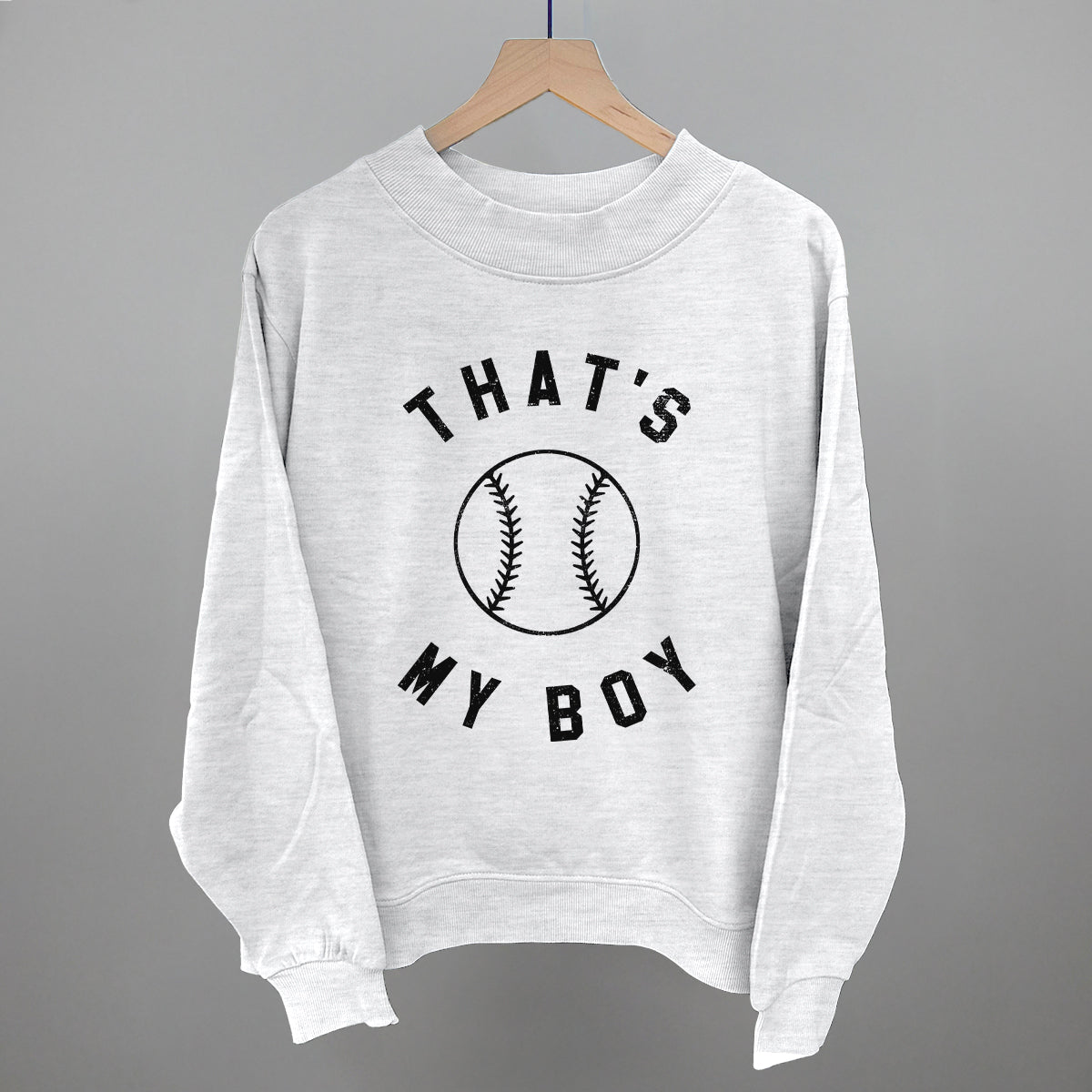 That's My Boy Baseball (Black} Ivy + Cloth