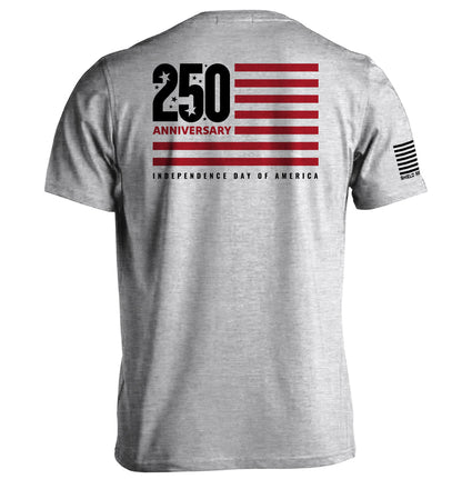 America 250 Years Anniversary Flag Shield Republic