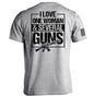I Love One Woman & Several Guns Shield Republic