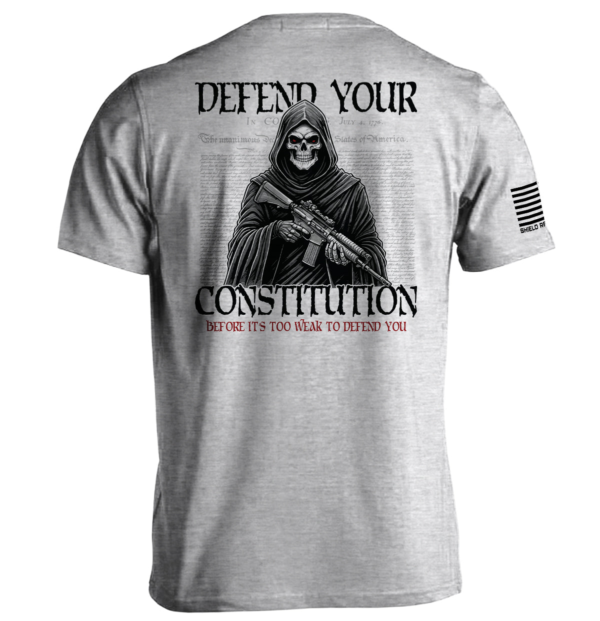 Defend Your Constitution Reaper Shield Republic