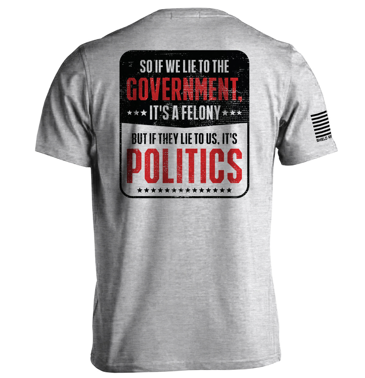 If We Lie To The Government Shield Republic