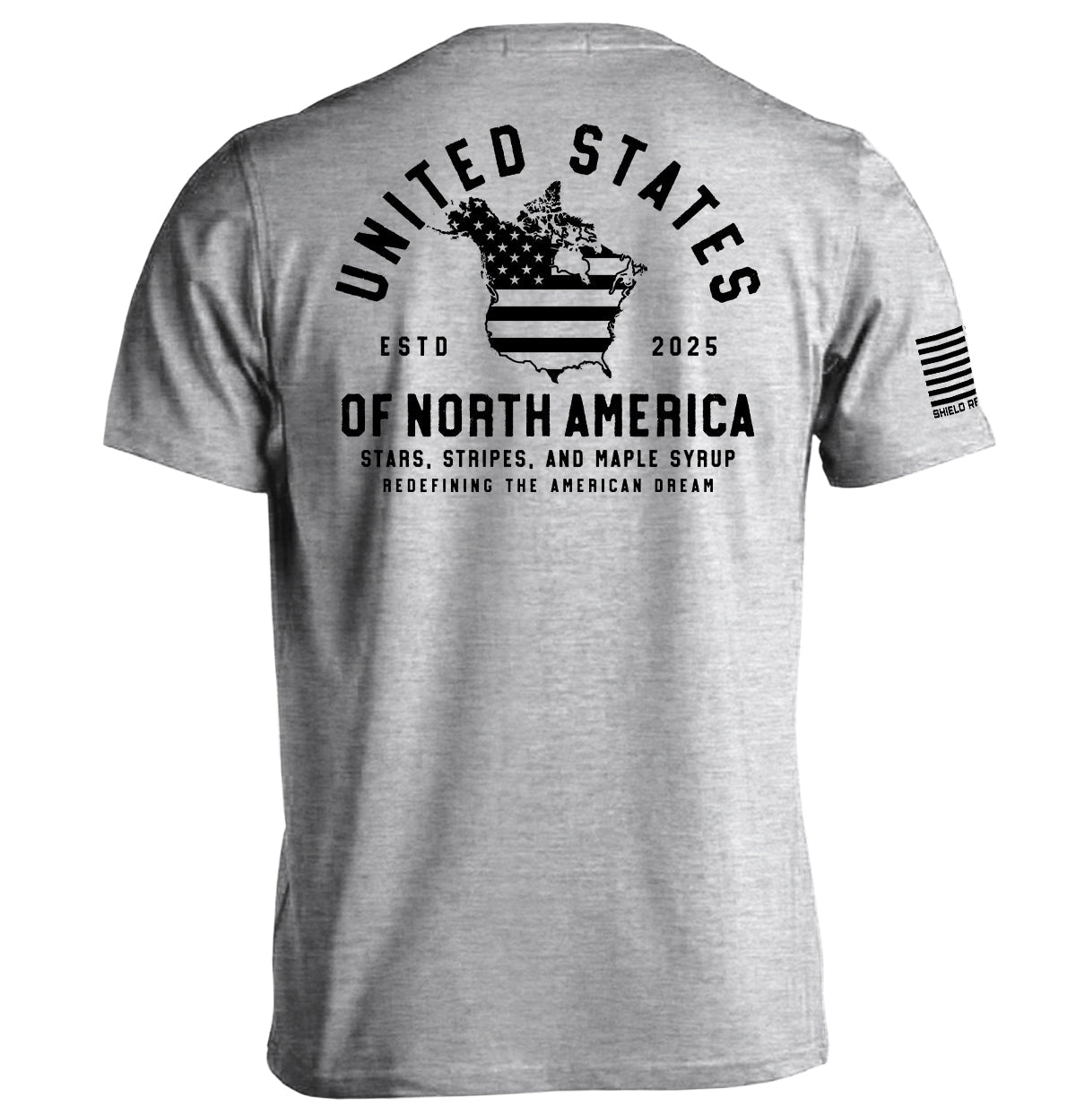 The United States of North America (Black) Shield Republic