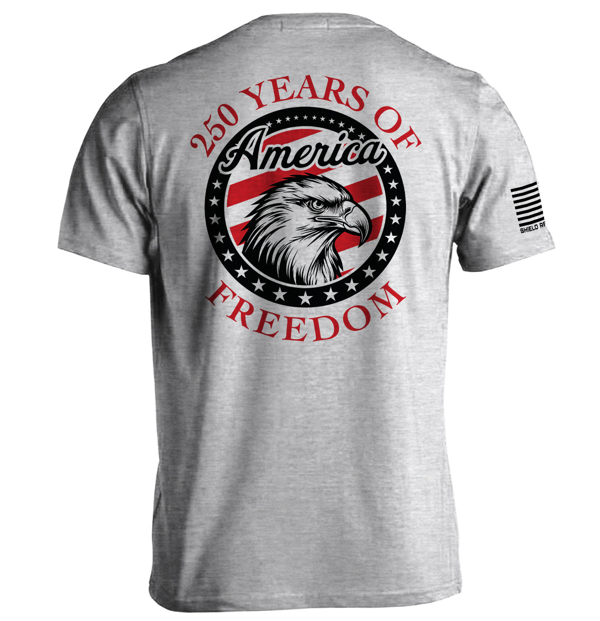 250 Years Of Freedom Eagle Circle Shield Republic