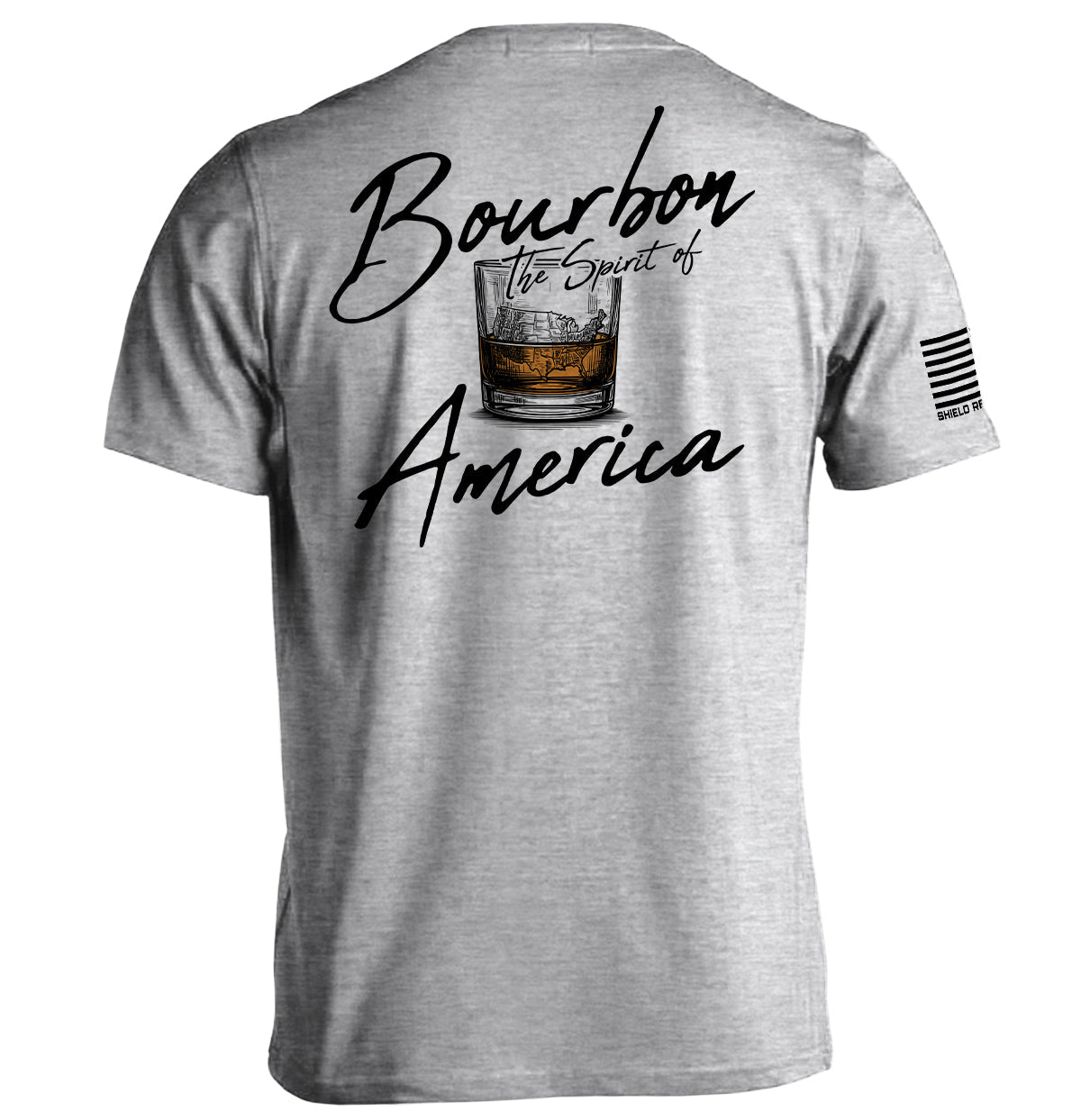 Bourbon The Spirit of America Shield Republic