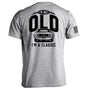I'm Not Old I'm a Classic (69 Mustang) Shield Republic