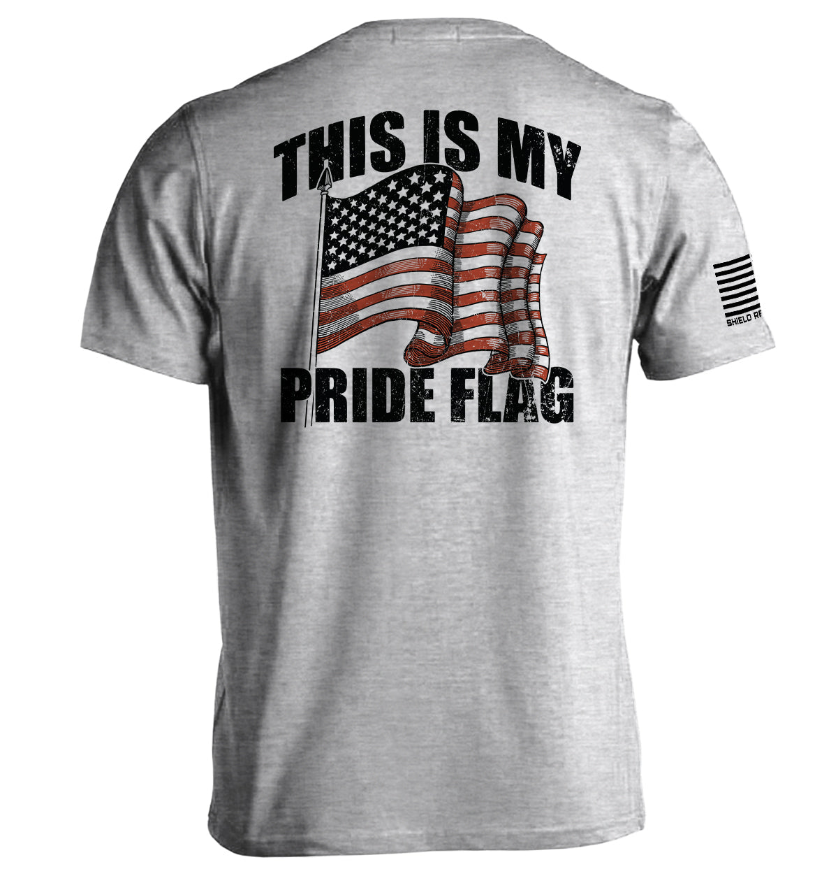 This Is My Pride Flag Shield Republic