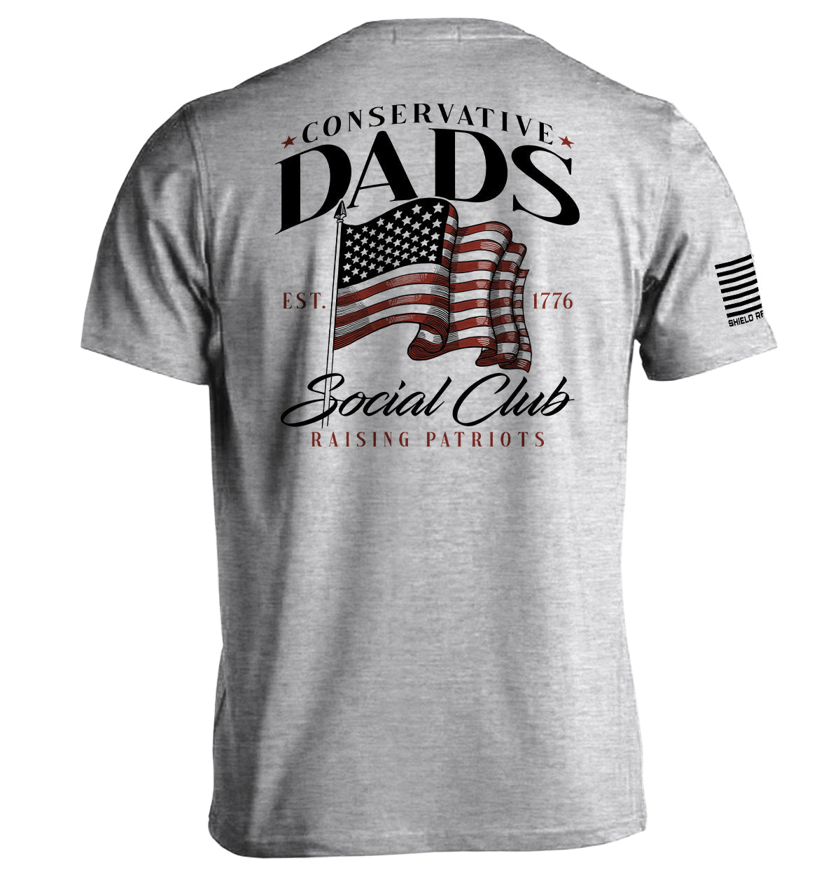 Conservative Dads Social Club Shield Republic