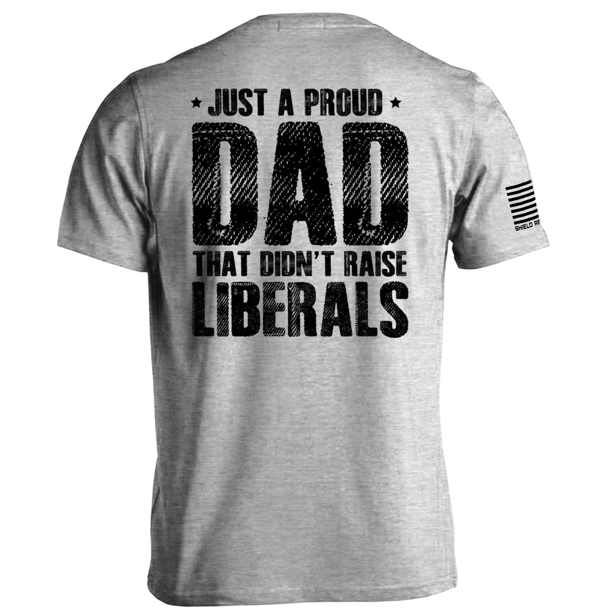 Just a Proud Dad Shield Republic