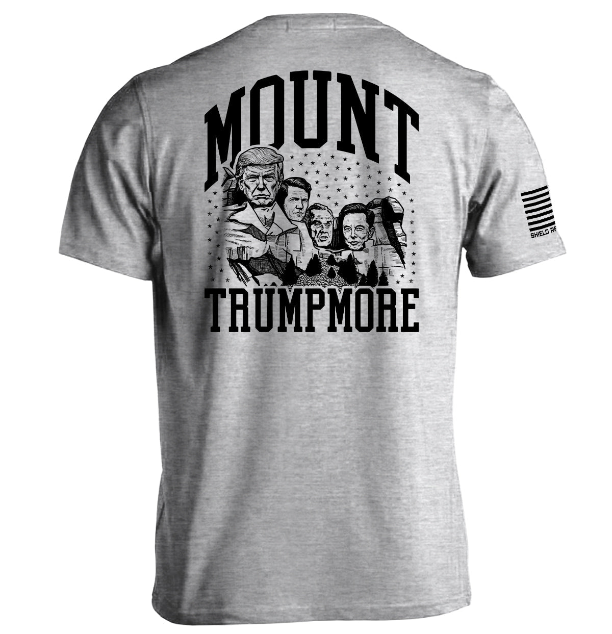 Mount Trumpmore Shield Republic