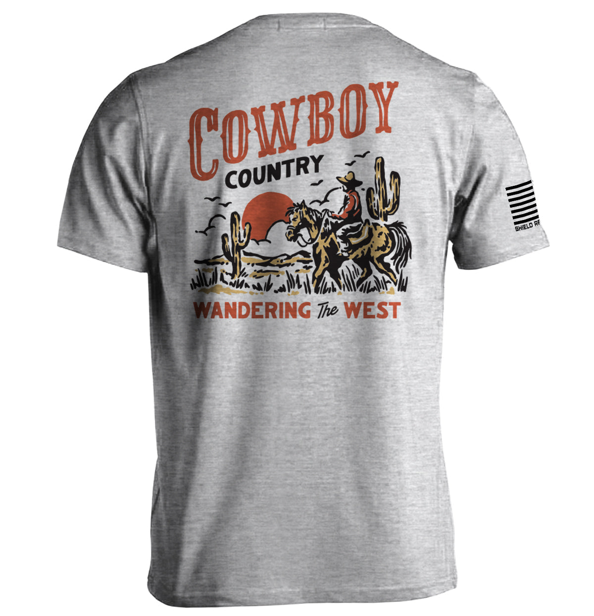 Cowboy Country Wandering The West Shield Republic