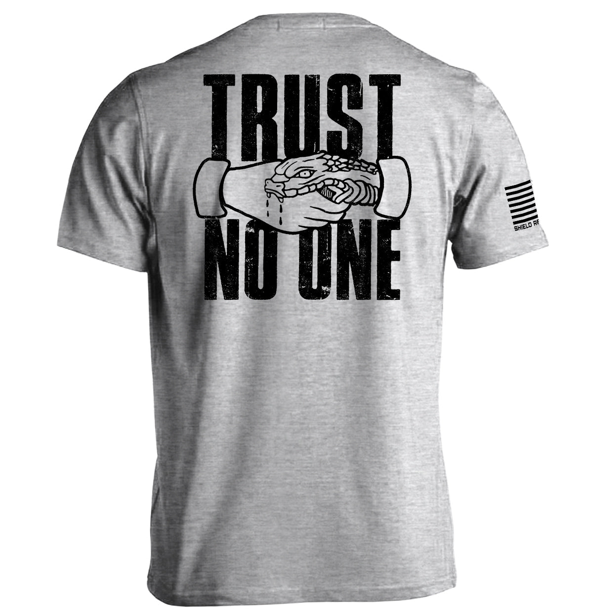 Trust No One (Black) Shield Republic