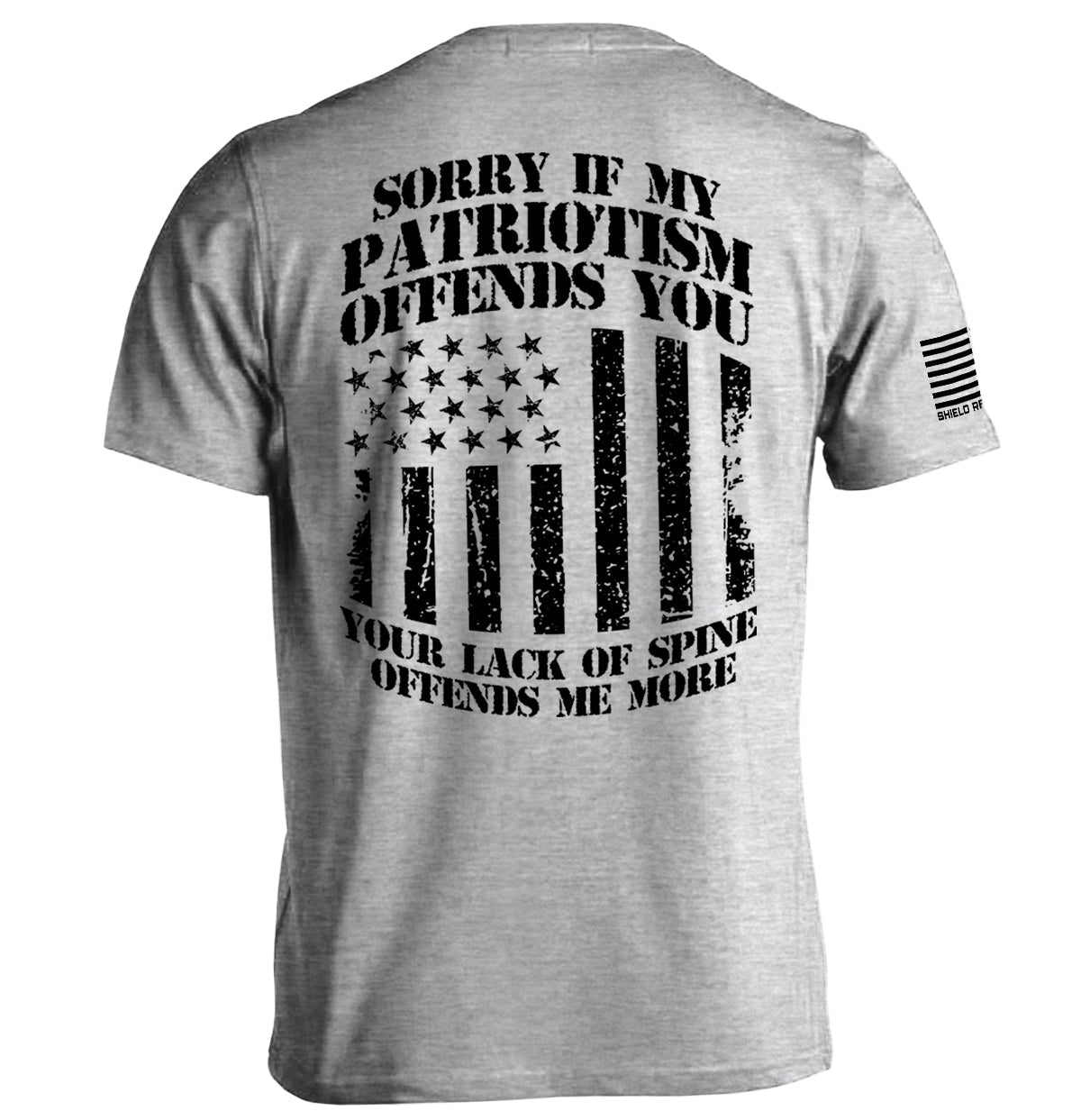 Sorry If My Patriotism Offends Shield Republic