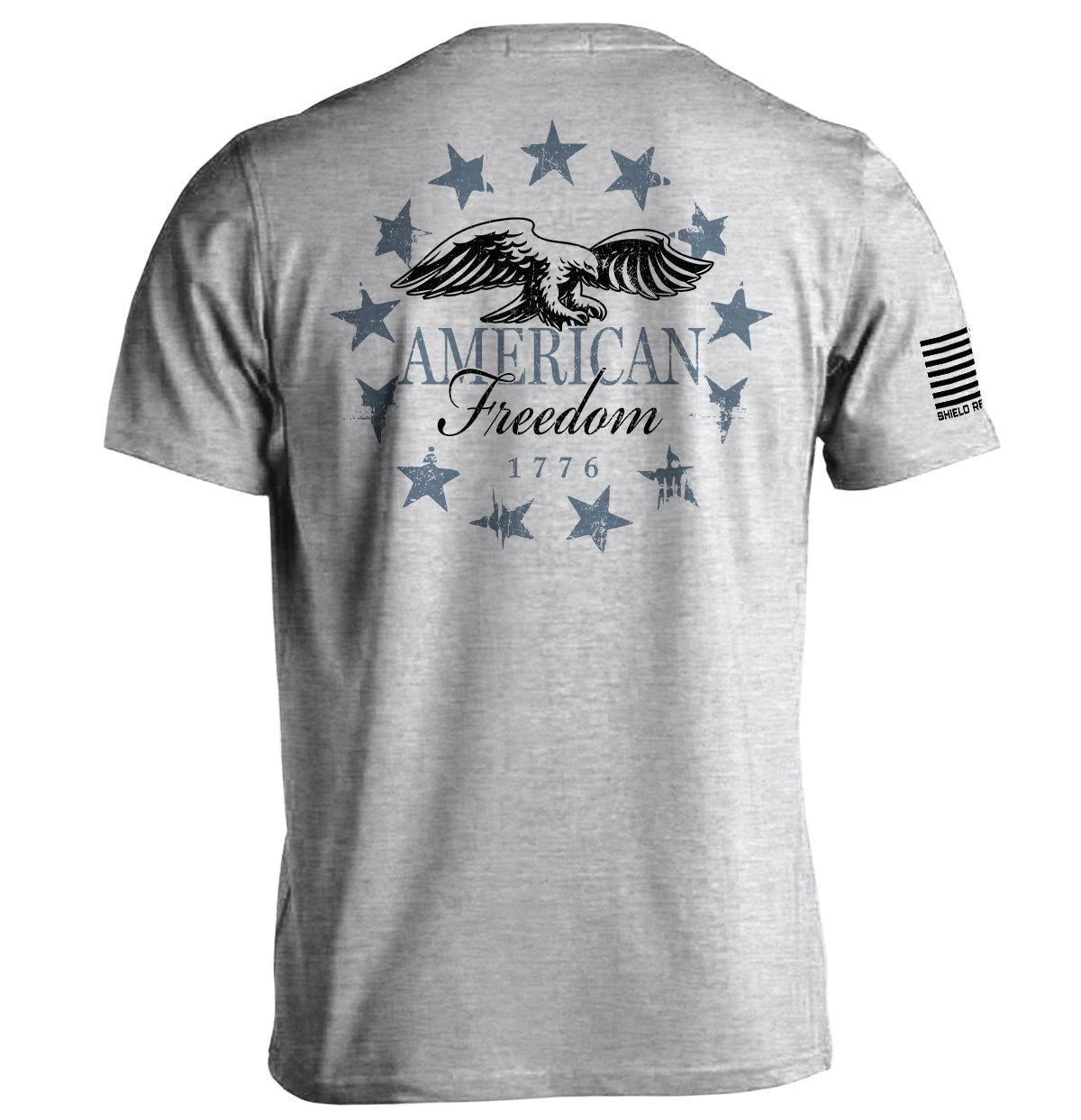 American Freedom Eagle Shield Republic